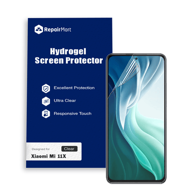 Xiaomi Mi 11X Compatible Premium Hydrogel Screen Protector With Full Coverage Ultra HD